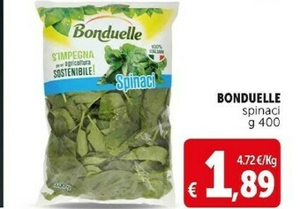Deco Supermercati Spinaci 400 g(ml) offerta
