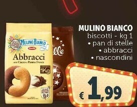 Deco Supermercati Biscotti pan di stelle offerta