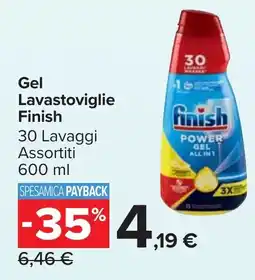 Carrefour Market Gel Lavastoviglie Finish offerta