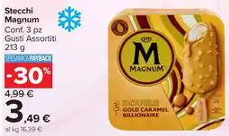 Carrefour Market Stecchi Magnum offerta