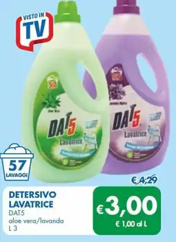 MD Discount Detersivo lavatrice DAT5 offerta