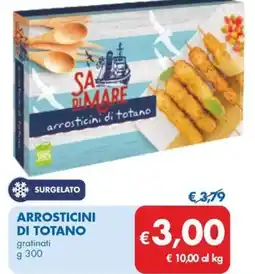 MD Discount Arrosticini di totano gratinati offerta