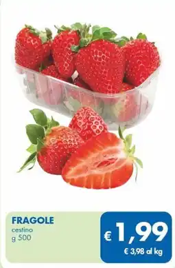 MD Discount FRAGOLE cestino offerta