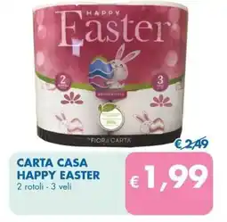 MD Discount Carta casa happy easter offerta