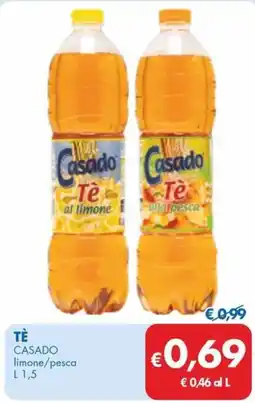 MD Discount Tè CASADO limone/pesca offerta