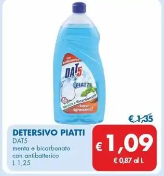 MD Discount Detersivo piatti DAT5 offerta