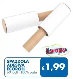 MD Discount Spazzola adesiva ecoroll Lampo offerta