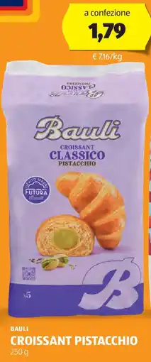 ALDI BAULI Croissant pistacchio offerta