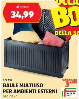 ALDI BELAVI Baule multiuso per ambienti estern offerta