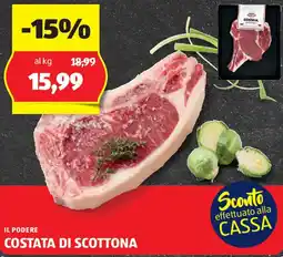 ALDI Costata di scottona IL PODERE offerta