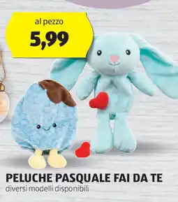 ALDI Peluche pasquale fai da te offerta