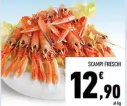 Conad Scampi freschi offerta