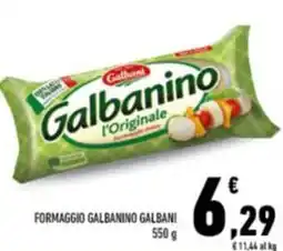 Conad Formaggio galbanino GALBANI offerta