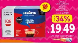 Spazio Conad Capsule caffè espresso LAVAZZA offerta