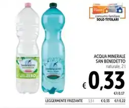 Spazio Conad Acqua minerale SAN BENEDETTO offerta