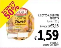 Spazio Conad Il cotto a cubetti BERETTA offerta