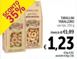 Spazio Conad Tarallini taralloro offerta