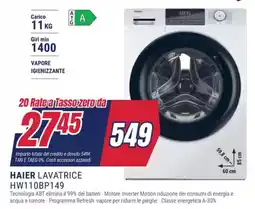 Trony HAIER LAVATRICE HW110BP149 offerta