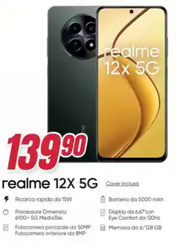 Trony realme 12x 5G offerta