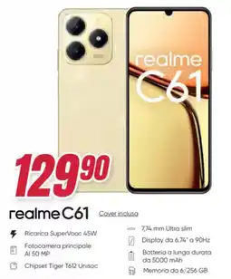 Trony realme C61 offerta