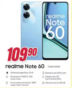 Trony realme Note 60 offerta