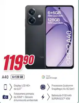 Trony oppo A40 offerta