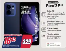 Trony oppo Reno13 F 5G offerta