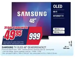 Trony SAMSUNG TV OLED 48" QE48S90DAEXZT offerta