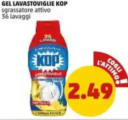 PENNY Gel lavastoviglie KOP offerta