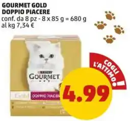 PENNY Gourmet gold doppio piacere offerta