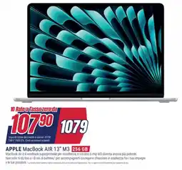 Trony APPLE MacBook AIR 13" M3 256 GB offerta