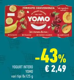 Conad Superstore Yogurt intero YOMO offerta