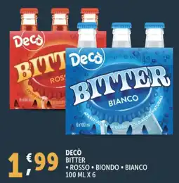 Deco Supermercati Decò bitter offerta