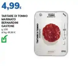 Basko Tartare di tonno marinato bernardini gastone offerta