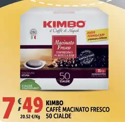 Deco Supermercati Kimbo caffè macinato fresco offerta