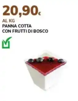 Basko Panna cotta con frutti di bosco offerta