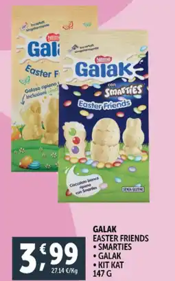 Deco Supermercati Galak easter friends offerta