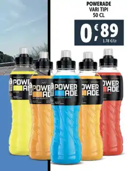 Deco Supermercati Powerade vari tipi offerta