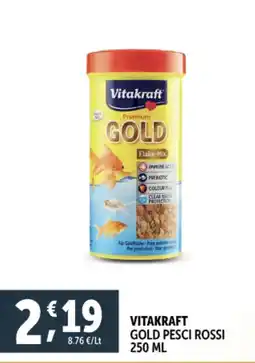 Deco Supermercati Vitakraft gold pesci rossi offerta