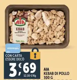 Deco Supermercati Aia kebab di pollo offerta