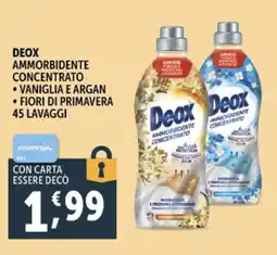 Deco Supermercati Deox ammorbidente concentrato offerta