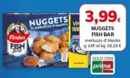 Basko Findus nuggets fish bar offerta