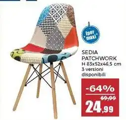 Happy Casa Sedia patchwork offerta