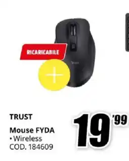 MediaWorld TRUST Mouse FYDA offerta