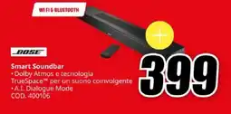 MediaWorld BOSE Smart Soundbar offerta