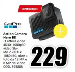 MediaWorld GoPro Action Camera Hero BK offerta