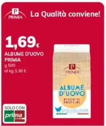 Basko Albume D'uovo Primia offerta
