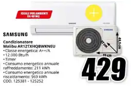 MediaWorld SAMSUNG Condizionatore Malibu AR12TXHQBWKNEU offerta