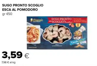 Tigre Sugo pronto scoglio esca al pomodoro offerta