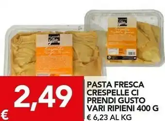 TuoDi Pasta fresca crespelle ci prendi gusto offerta